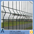 2015 New Design Hot venda ajustável colorido PVC revestido Triangular Mordern Metal Fence